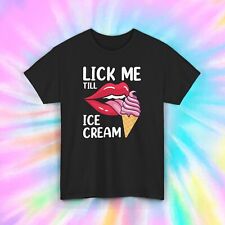 Camiseta gráfica cone sorvete humor adulto engraçado | Camisa casual verão | P-5XL comprar usado  Enviando para Brazil