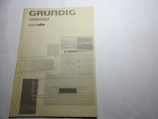 Bedienungsanleitung grundig vi gebraucht kaufen  Höchstädt a.d.Donau