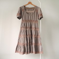 Używany, Noa Noa sukienka artystyczna romantyczna koronka shabby chic skandynawska XS (R31) na sprzedaż  PL