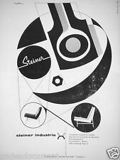 Publicité 1957 steiner d'occasion  Compiègne