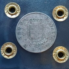 Moneta argento lira usato  Riolo Terme