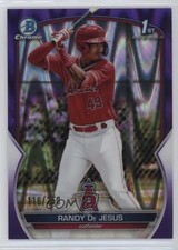 Refrator 2023 Bowman Chrome Prospects roxo RayWave /250 Randy De Jesus comprar usado  Enviando para Brazil