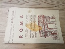 Roma pianta della usato  Serra Sant Abbondio