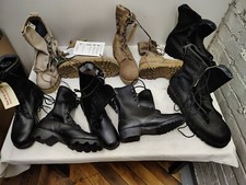 Lote-1 de botas militares bronzeadas/pretas verão/inverno! comprar usado  Enviando para Brazil