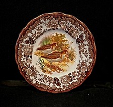 PRATO DE SOBREMESA ROYAL WORCESTER GROUP PALISSY GAME SERIES 7" WOODCOCK BIRD, usado comprar usado  Enviando para Brazil