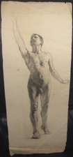 Disegno carta ritratto usato  Roma
