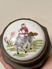 Vtg chinese enamel d'occasion  Expédié en Belgium