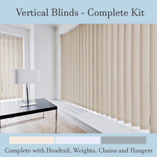 Vertical blinds complete for sale  CORBY