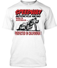 Camiseta Speedway Racing Best In California Motorcycle Born feita nos EUA P a 5XL comprar usado  Enviando para Brazil