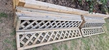 Diamond trellis panels for sale  EPSOM