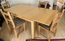 Ausziehbarer holztisch 90x90x7 gebraucht kaufen  München