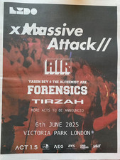 Massive attack live for sale  LONDON