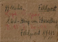 Feldpost brief inhalt gebraucht kaufen  Weißwasser
