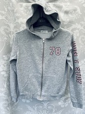 Girls grey hoodie for sale  YEOVIL