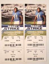 2007 chargers raiders for sale  San Diego