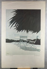 Lithographie originale signée d'occasion  Vannes