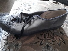 Single black plimsoll for sale  Shipping to Ireland