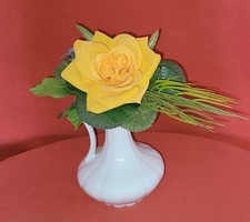 Kleiner kunstblumenstrauß gel gebraucht kaufen  Wedemark