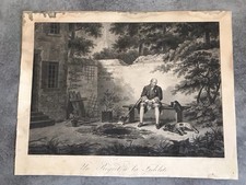 Gravure ancienne originale d'occasion  Balma