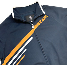 Chicago Bears NFL Pro Line Zíper Completo Manga Longa Bolso Shacket Masculino G Azul Marinho comprar usado  Enviando para Brazil