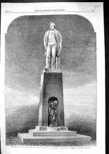 Old print 1863 for sale  UK