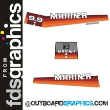 Mariner 9.9hp rainbow for sale  EXETER