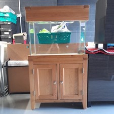 Aquaoak 100l aquarium for sale  CHORLEY