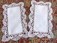 Napperons brodes main d'occasion  Cosne-Cours-sur-Loire