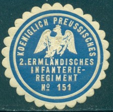 Siegelmarke königlich preussi gebraucht kaufen  Dommershausen, Lieg, Macken