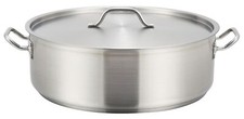 Brazier de aço inoxidável Winco grau comercial com tampa 15 quartos comprar usado  Enviando para Brazil