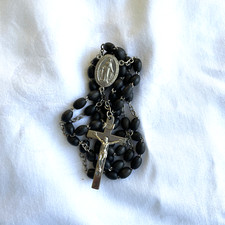 Vintage rosary black for sale  Billerica