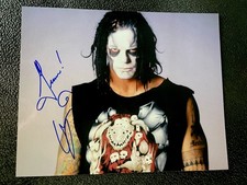Folha fotográfica assinada por vampiro 8x10 certificado de autenticidade com certificação WWE comprar usado  Enviando para Brazil