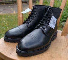 Men black leather for sale  BROMLEY