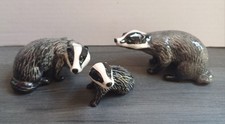 Beswick badger family for sale  WARWICK