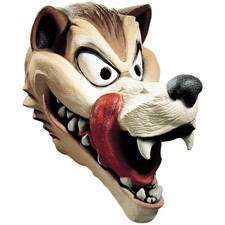 Máscara fantasia masculina Hungry Big Bad Wolf lobisomem capuz vermelho história semana do livro comprar usado  Enviando para Brazil