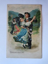 Cpa alsatian costumes d'occasion  Expédié en Belgium