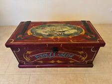 Vintage wooden chest for sale  LONDON