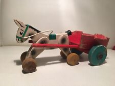 Cavallino carretto legno usato  Italia