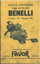 Manuel moteur benelli d'occasion  Rochefort