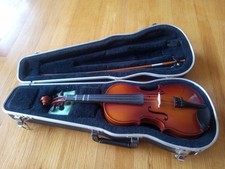Violino vintage Hans Garrett Stradivarius modelo 2226 tamanho 1/2 feito na Romênia comprar usado  Enviando para Brazil