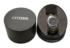 Citizen WR100 Eco Drive Solar-Tech 180 relógio masculino capacitor forte funciona limpo comprar usado  Enviando para Brazil