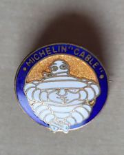 Vintage enamel michelin for sale  Shipping to Ireland