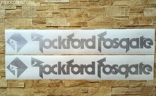 Kit de adesivos TheBest Audio RockFord Fosgate Die Cut vinil fundido alto prata decalques comprar usado Kit de adesivos TheBest Audio RockFord Fosgate Die Cut vinil fundido alto prata decalques comprar usado  Enviando para Brazil