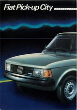 Catalogue brochure Fiat 127 / 147 pick-up "City" c. 1989 BR - Brasil, usado comprar usado  Enviando para Brazil