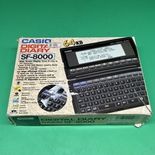 Diário digital CASIO SF-8000 64KB eletrônicos antigos comprar usado  Enviando para Brazil