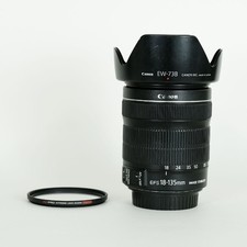 Usado, Lente Canon EF-S 18-135mm f/3.5-5.6 IS STM com capuz e filtro Hakuba zoom APS-C comprar usado  Enviando para Brazil
