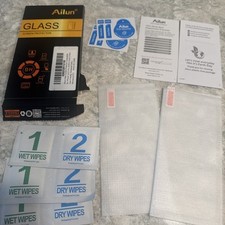 Novo protetor de tela de vidro Ailun para iPhone 12/12 pro 2020 2 esquerdo na caixa aberta comprar usado  Enviando para Brazil