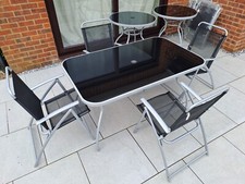 black dinning set for sale  AYLESBURY