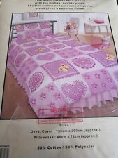 Hearts butterflies patchwork for sale  LEICESTER