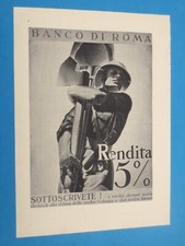 Banco roma pubblicita usato  Vittorio Veneto